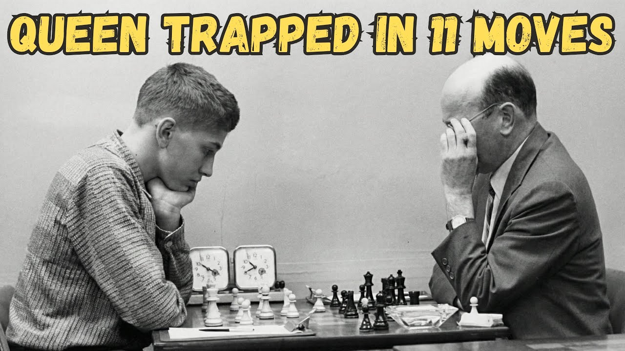 Bobby Fischer vs Samuel Reshevsky | An Opening Trap to Remember | US Championship 1958/59