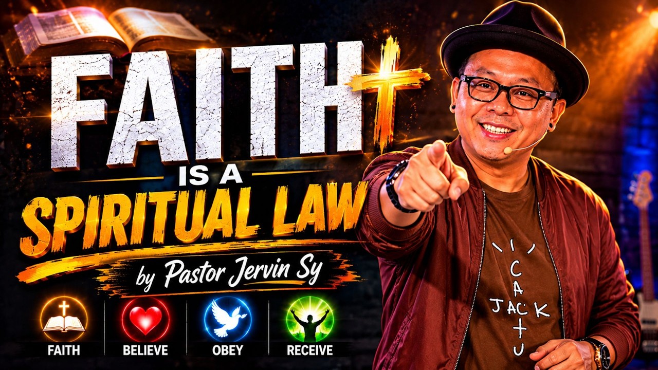 Faith Is a Spiritual Law: by Pastor Jervin Sy