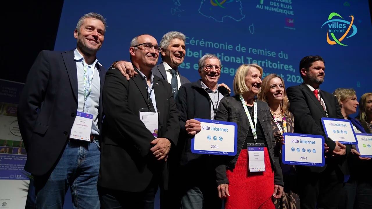 7e Congrès national des élus au numérique à Agen - Best-of 2026