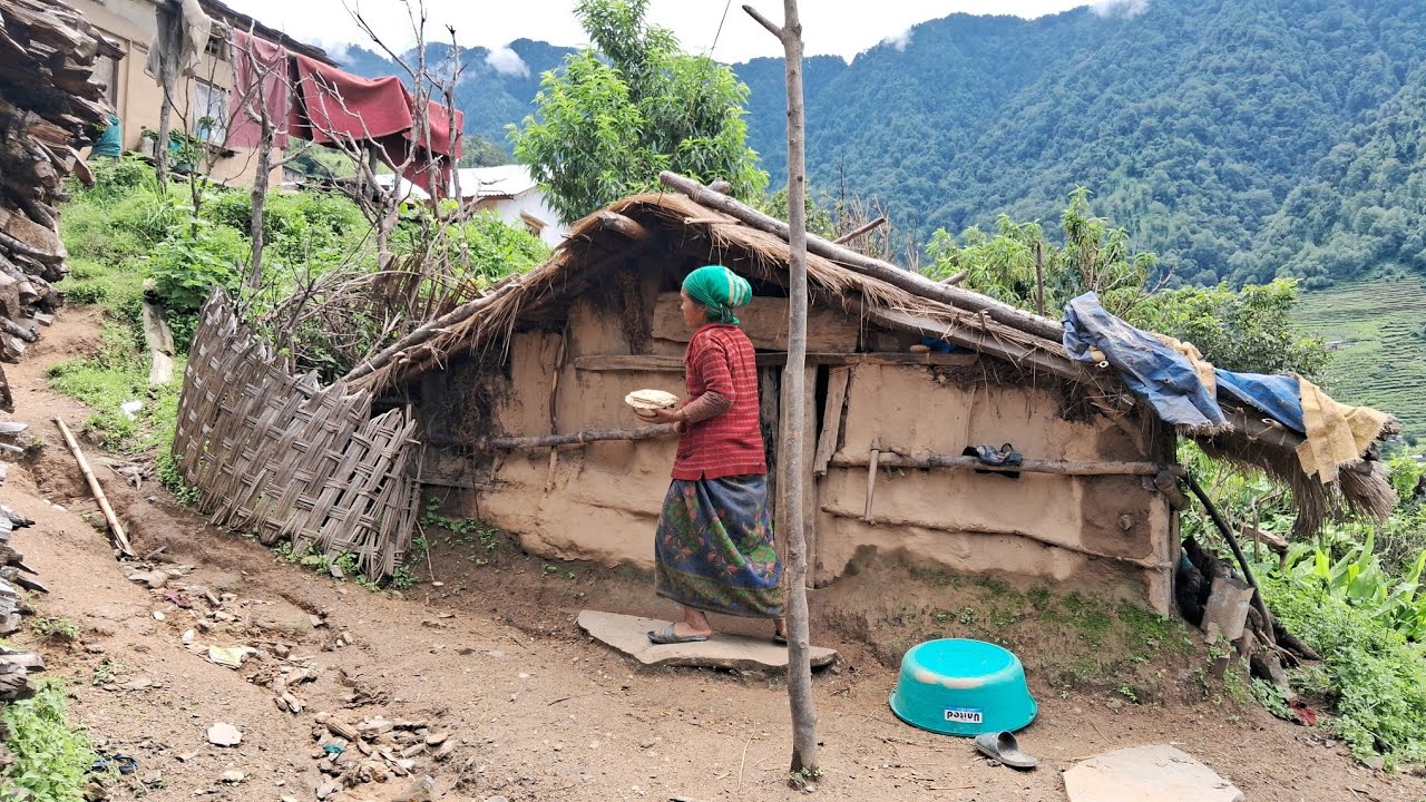 Simple Life in Nepali Mountains | Family, Tradition & Cooking