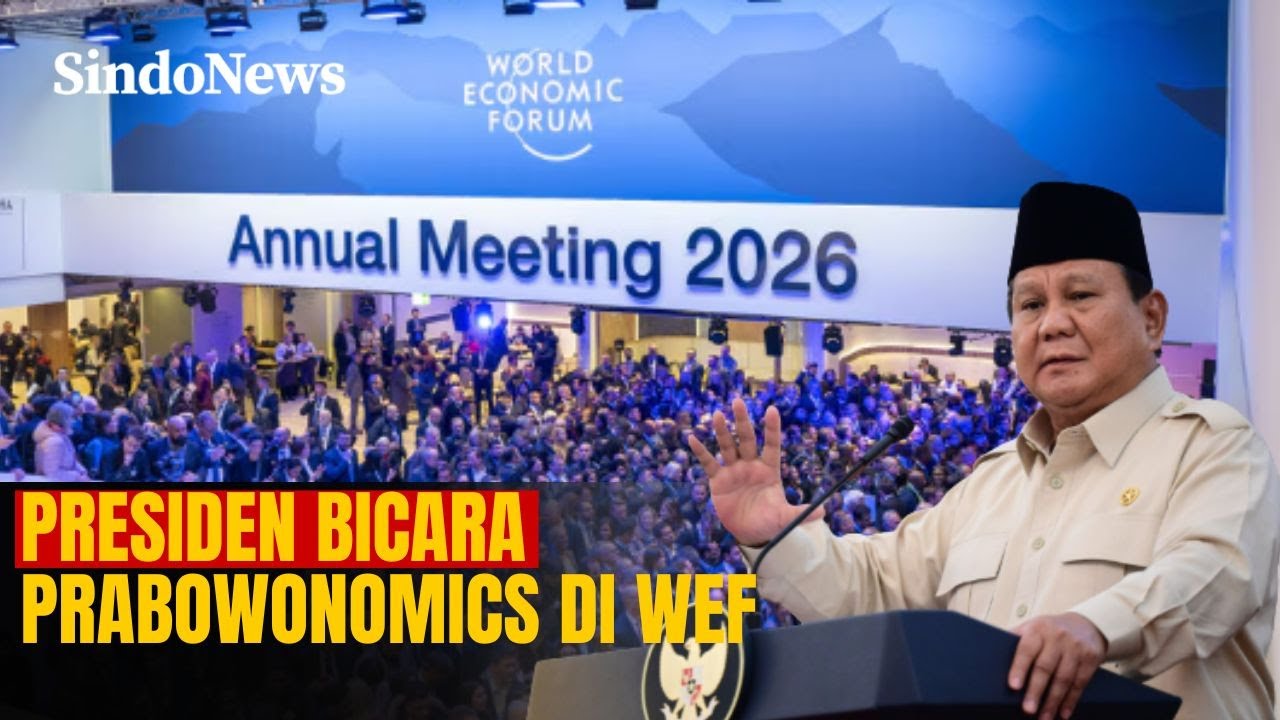 🔴BREAKING NEWS! Presiden Prabowo Sampaikan Prabowonomics di World Economic Forum 2026 | 22/01