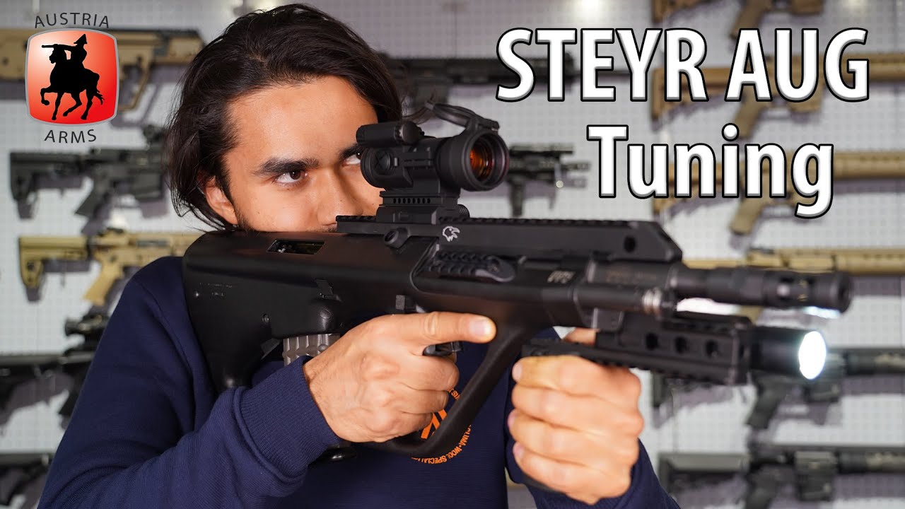 STEYR AUG -  STG77 Tuning mit Corvus Defensio Österreich