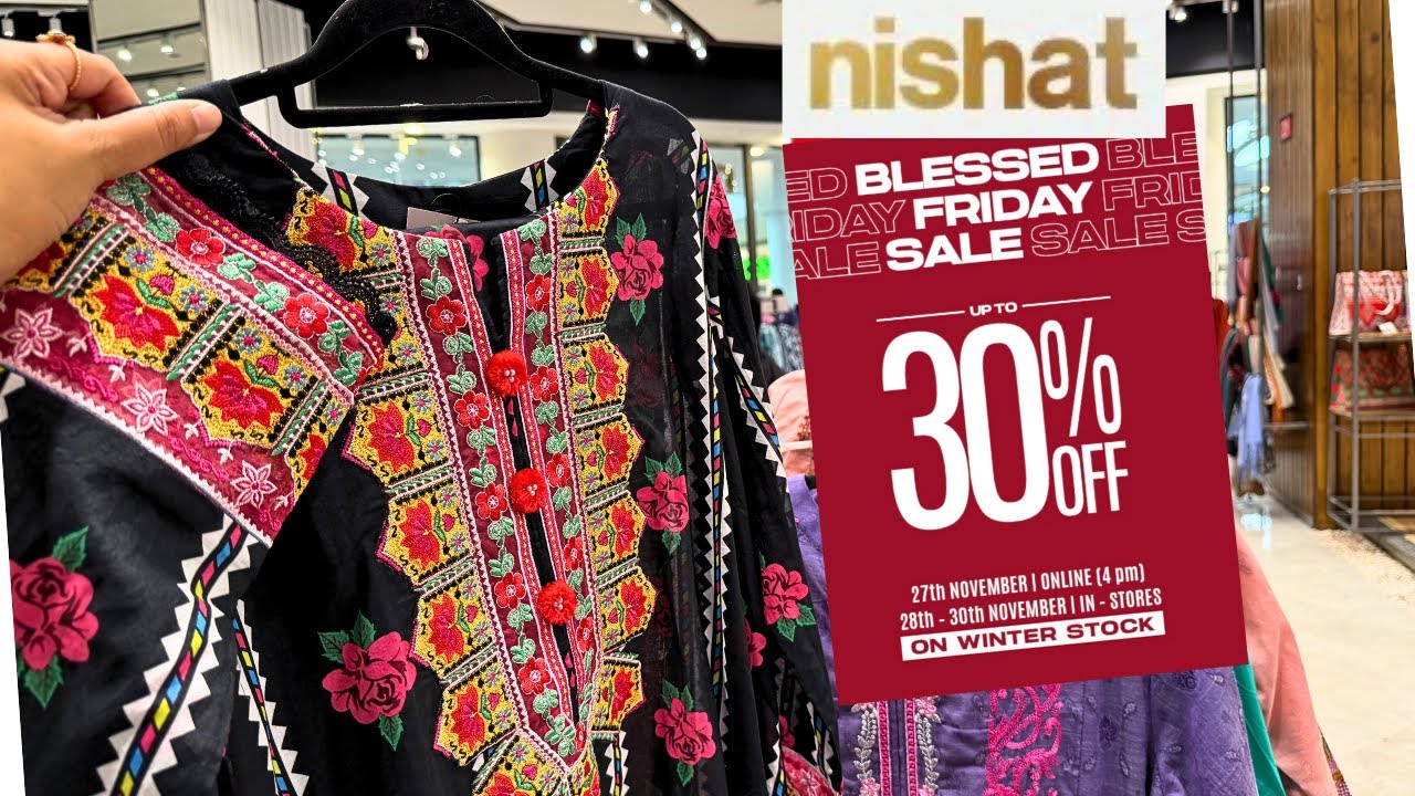 &hearts;️ Nishat Blessed Friday SALE 2025🔥🎉Hit Codes on Sale 😱 Nishat sale 2025