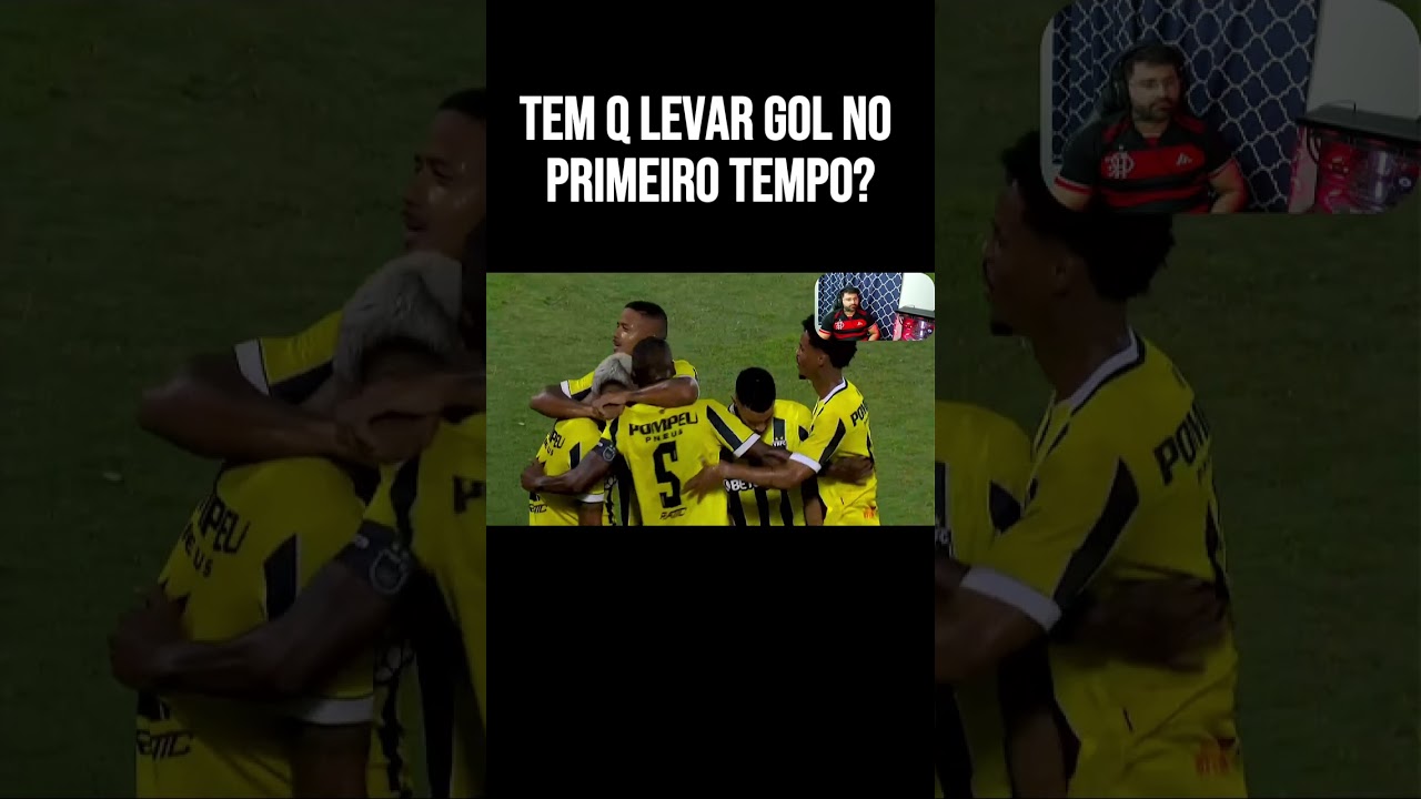 Parece que é regra: começou o jogo, o Sub-20 do Flamengo leva gol. 🔴⚫😤