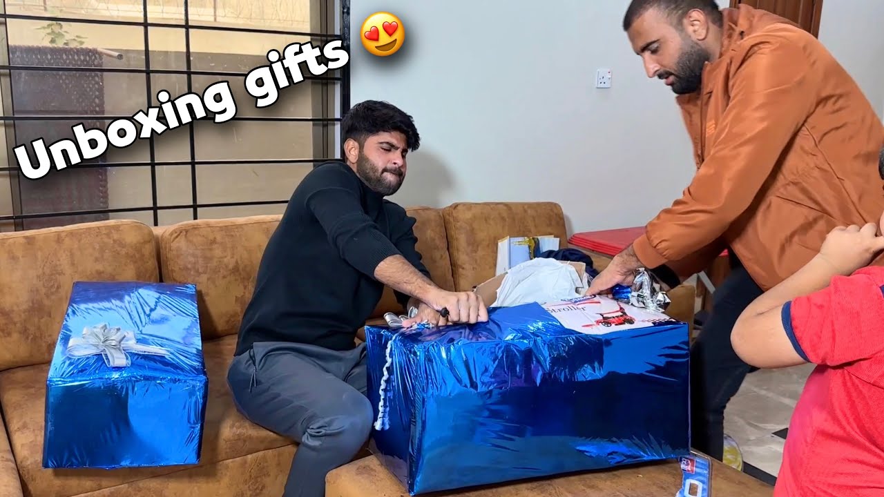 Unboxing the Gifts 🎁