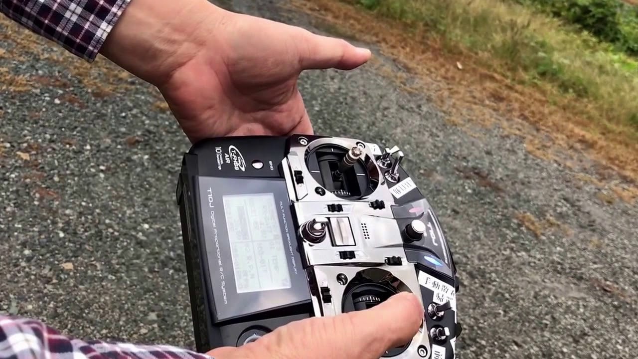 futaba T10J 送信機 操作方法