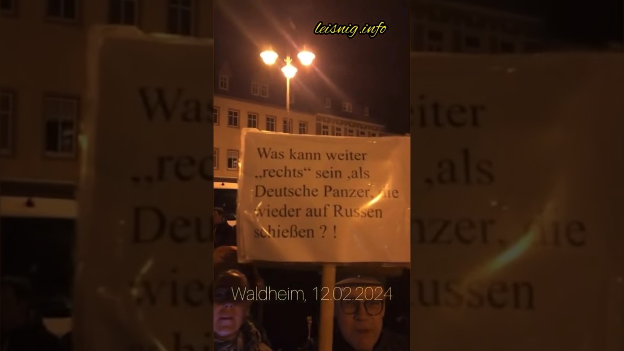 Ich bin sooo w&uuml;tend, ich habe sogar ein Schild dabei&hellip; #Gegendemonstration vs. #Spaziergang