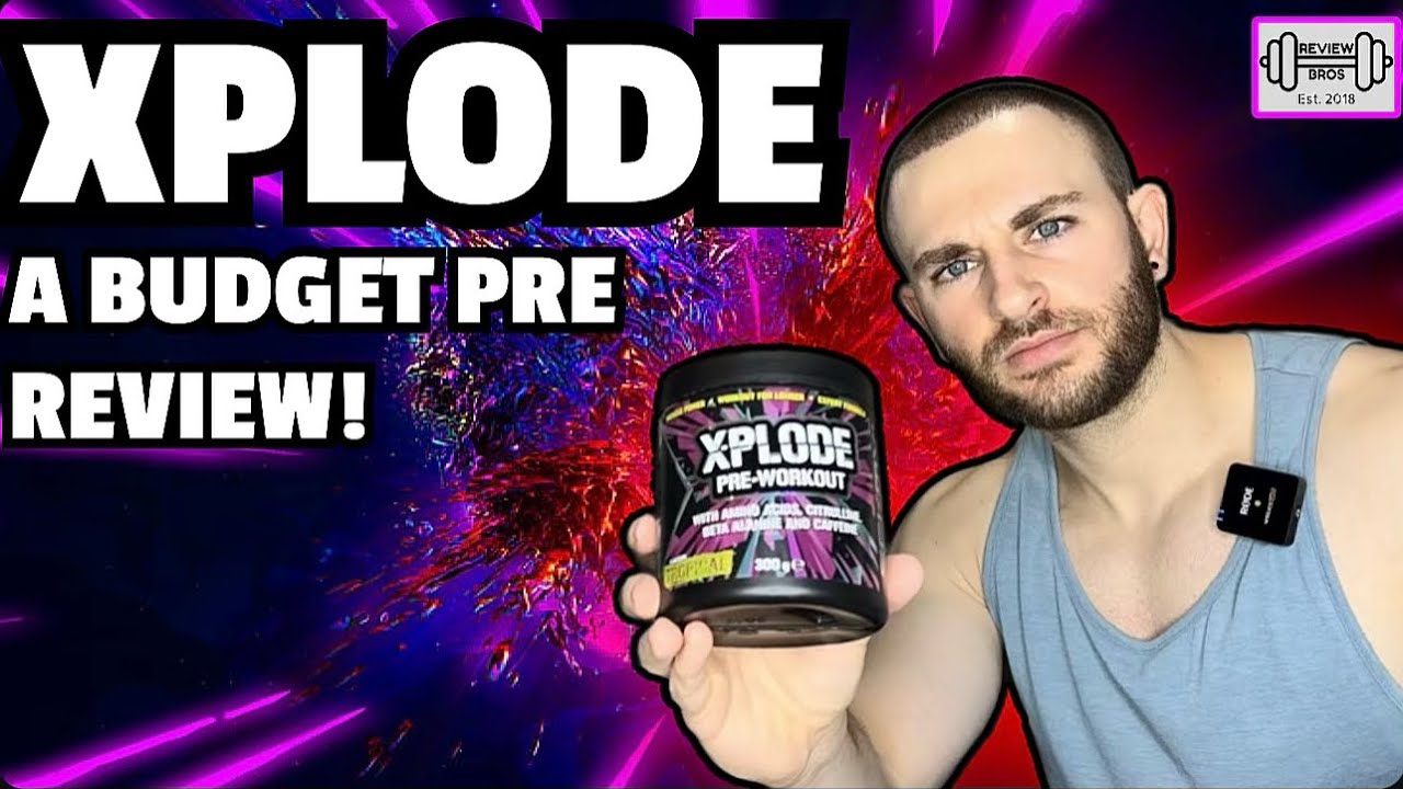 BEST SUPERMARKET BUDGET PRE❓XPLODE PRE WORKOUT REVIEW | SCI MX NUTRITION