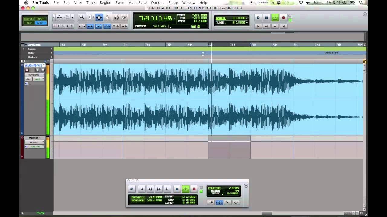 How To Find The Tempo In ProTools (The Quickest and Easiest Way)