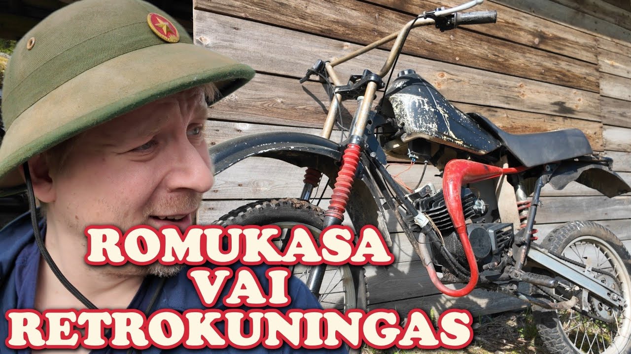 Korjataan vanha Tunturi Tiger - Lähteekö käyntiin?