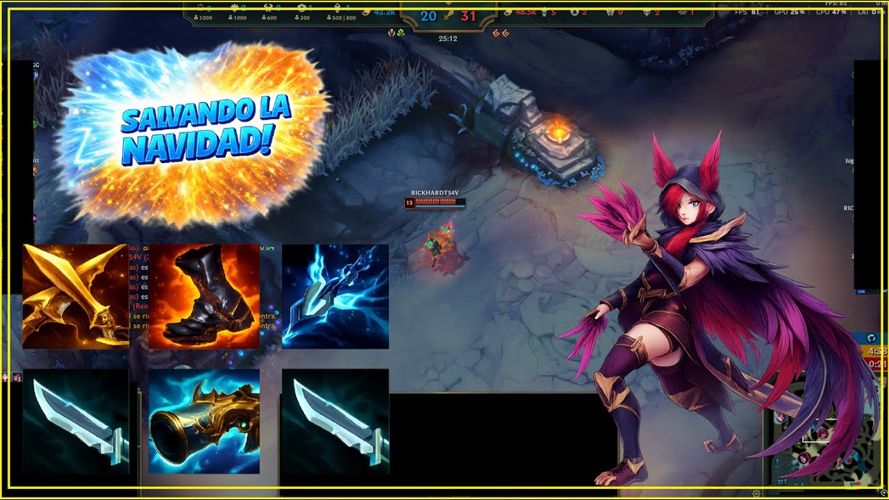 SALVAMOS LA NAVIDAD CON ESTA PARTIDA!! - League Of Legends