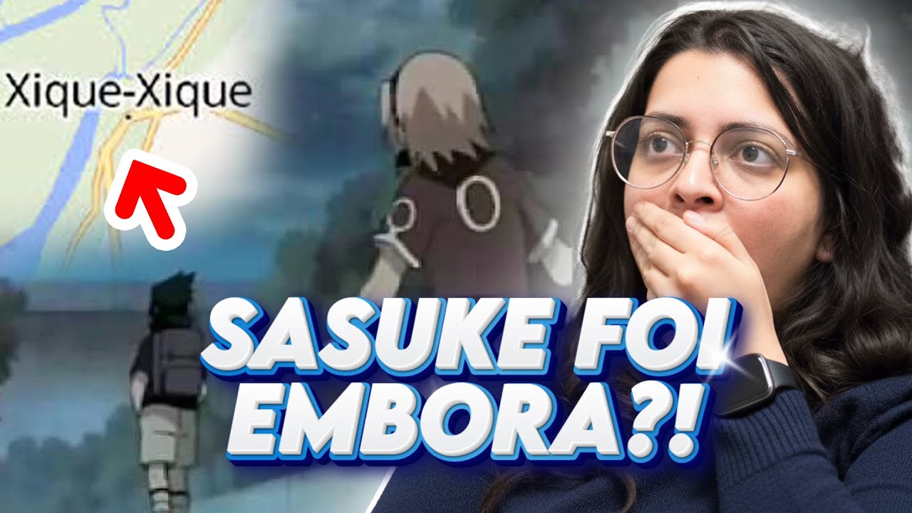 SASUKE SAI DA VILA! Ela ficou em choque! | Naruto React 109