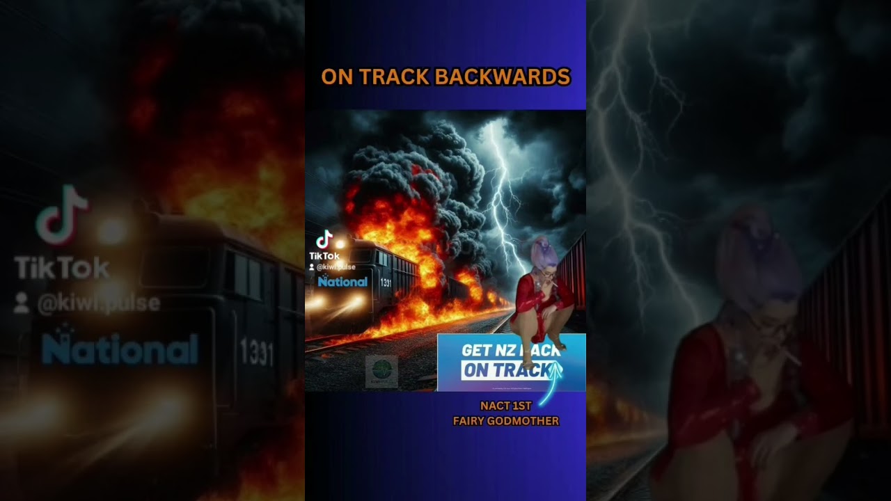Back on track or on track backwards? #nzpolitics #kiwipulse #christopherluxon #ontrackbackwards