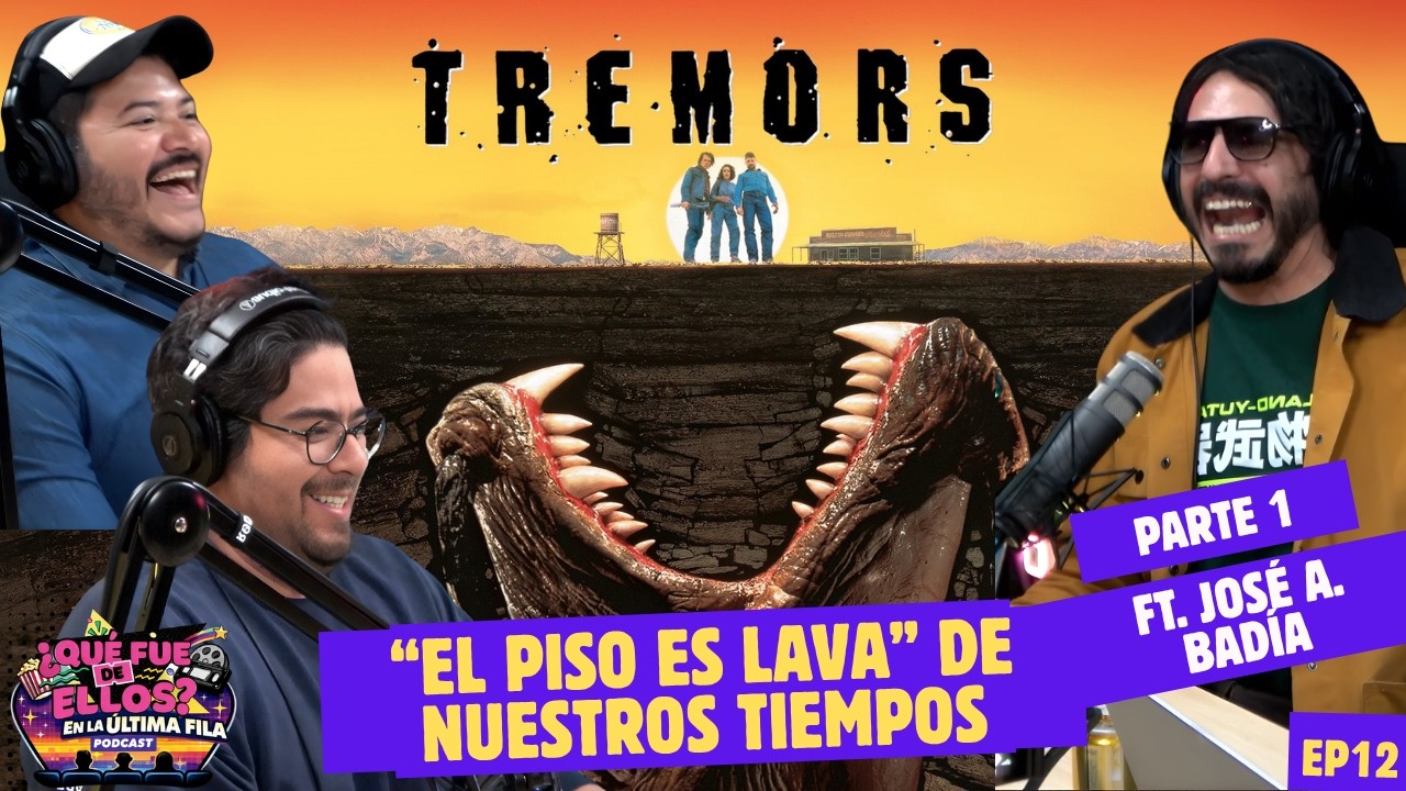 TERROR BAJO LA TIERRA: CONTADA con ESCENAS ELIMINADAS y DATOS CURIOSOS PT.1 con: JOS&Eacute; ANTONIO BAD&Iacute;A