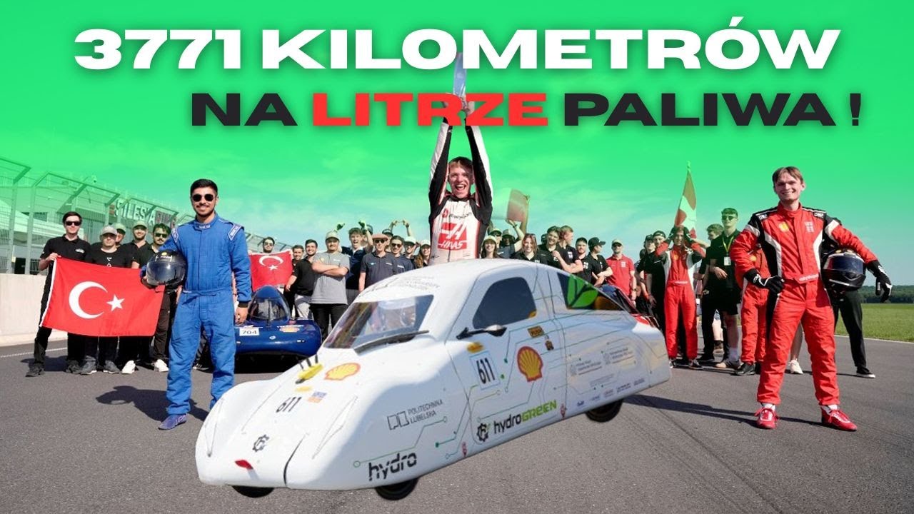 3771 kilometrów na LITRZE paliwa. Tak wygląda Shell Eco Marathon od kuchni
