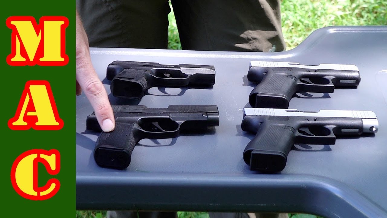 P365XL vs. P365, Glock 43X and Glock 48!