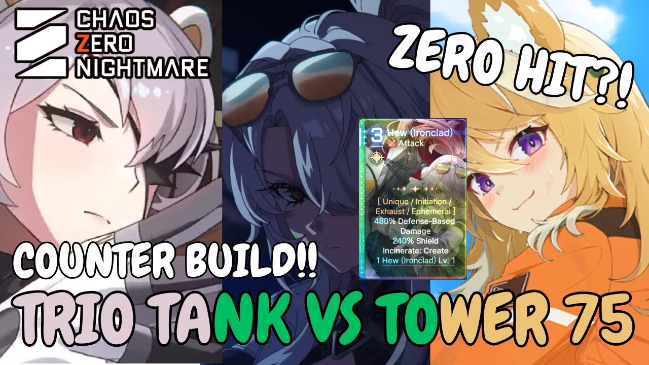 [CZN] 3 VANGUARDS VS TOWER 75