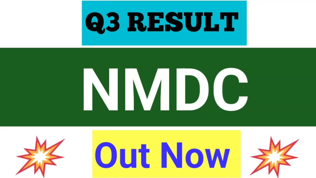 NMDC Q3 2026 RESULTS TODAY. NMDC SHARE NEWS TODAY. NMDC RESULTS NEWS TODAY 