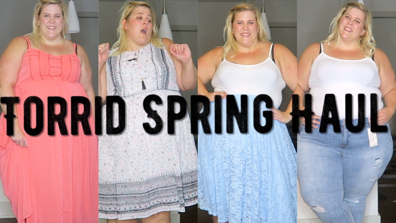 Torrid Spring 2017 Plus Size Unboxing, Haul + Try On