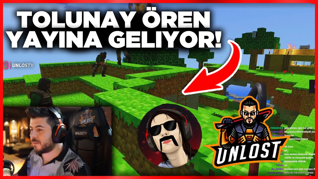 UNLOST TOLUNAY ÖRENLE GÜLME GARANTİLİ GARRYS MOD OYNUYOR!