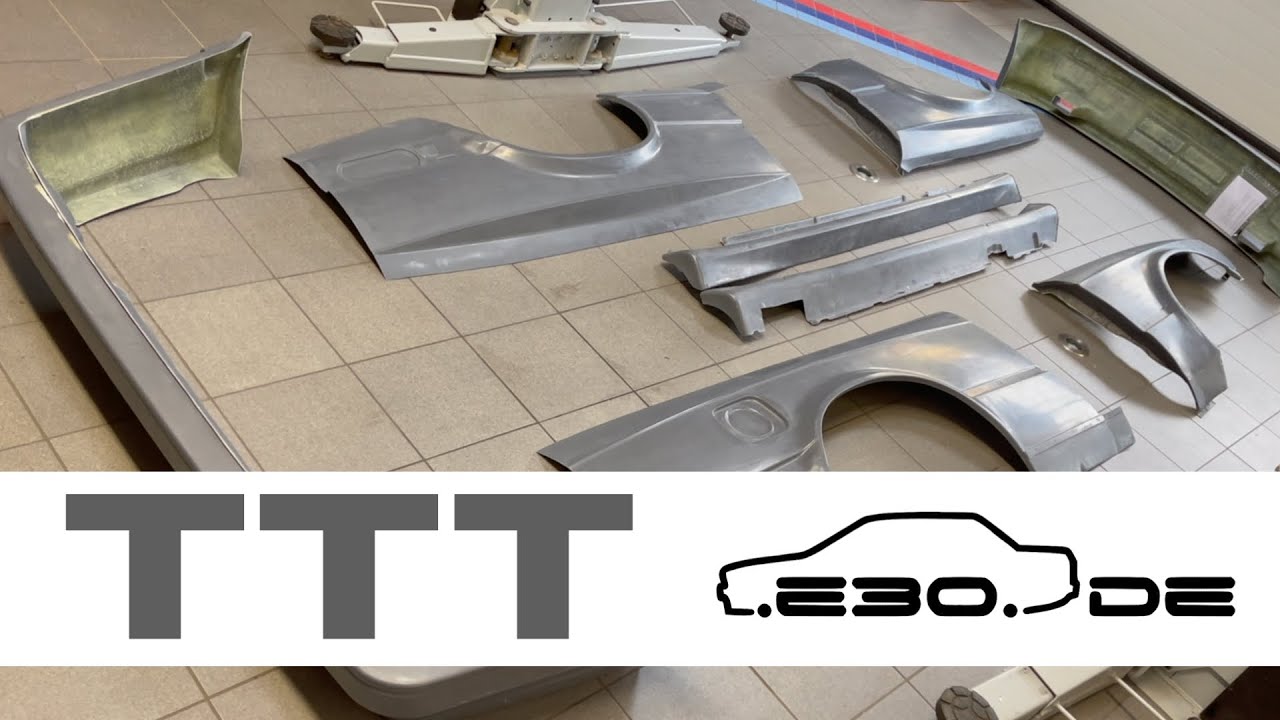 TTT 30 - Cabrio Zwischenstand, Tauschgesuch, Kerscher Breitbau Bodykit für BMW E30 ist angekommen.
