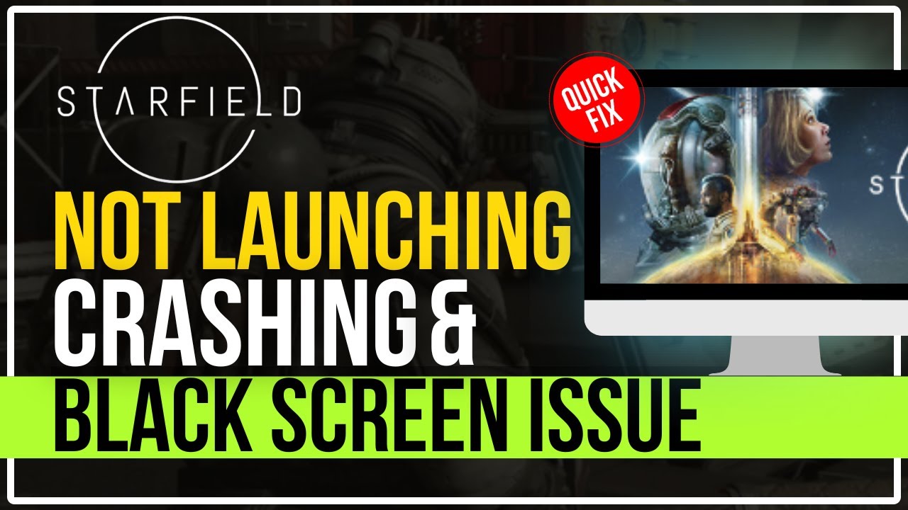 Fix STARFIELD Not Launching, Crashing, Freezing, Stuttering & Showing BLACK SCREEN [100% WORKING]