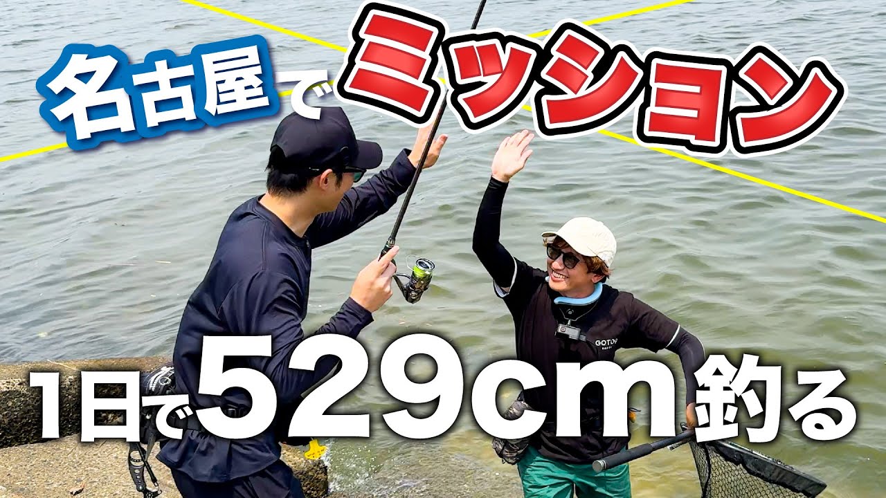 【名港シーバス】1DAYミッション！目指せ529cm【チニング】