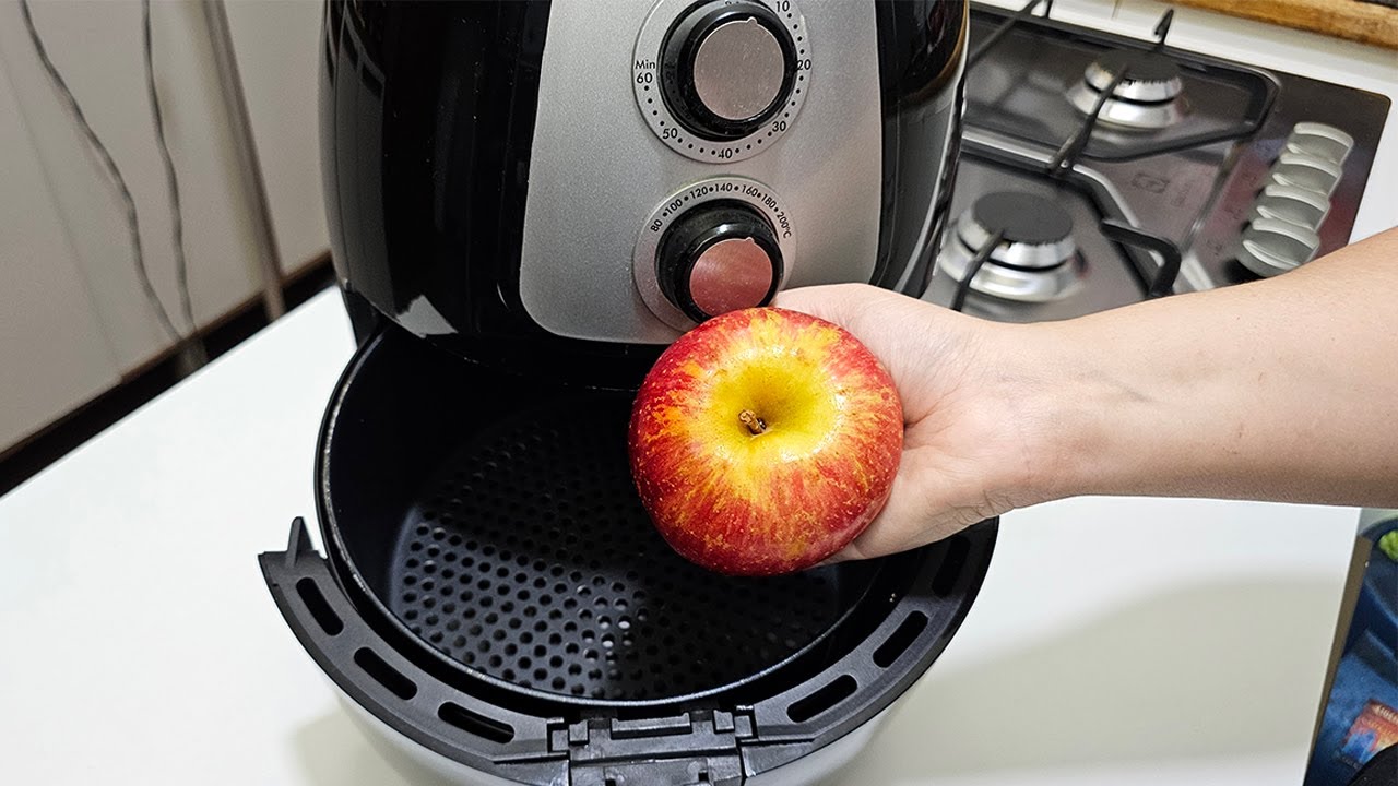 FAZ HOJE essa MAÇÃ na Air Fryer! Você precisa experimentar 😋