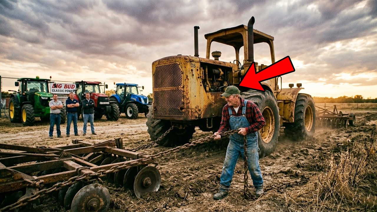 Big Bud Sat In The Junkyard... Paid-off Steel Outpulled The Dealer’s New Fleet