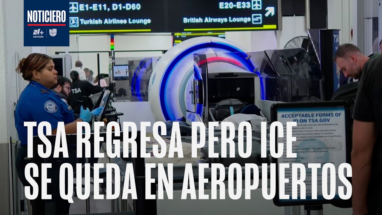 Agentes de TSA regresan a aeropuertos con pago retroactivo tras orden de Trump