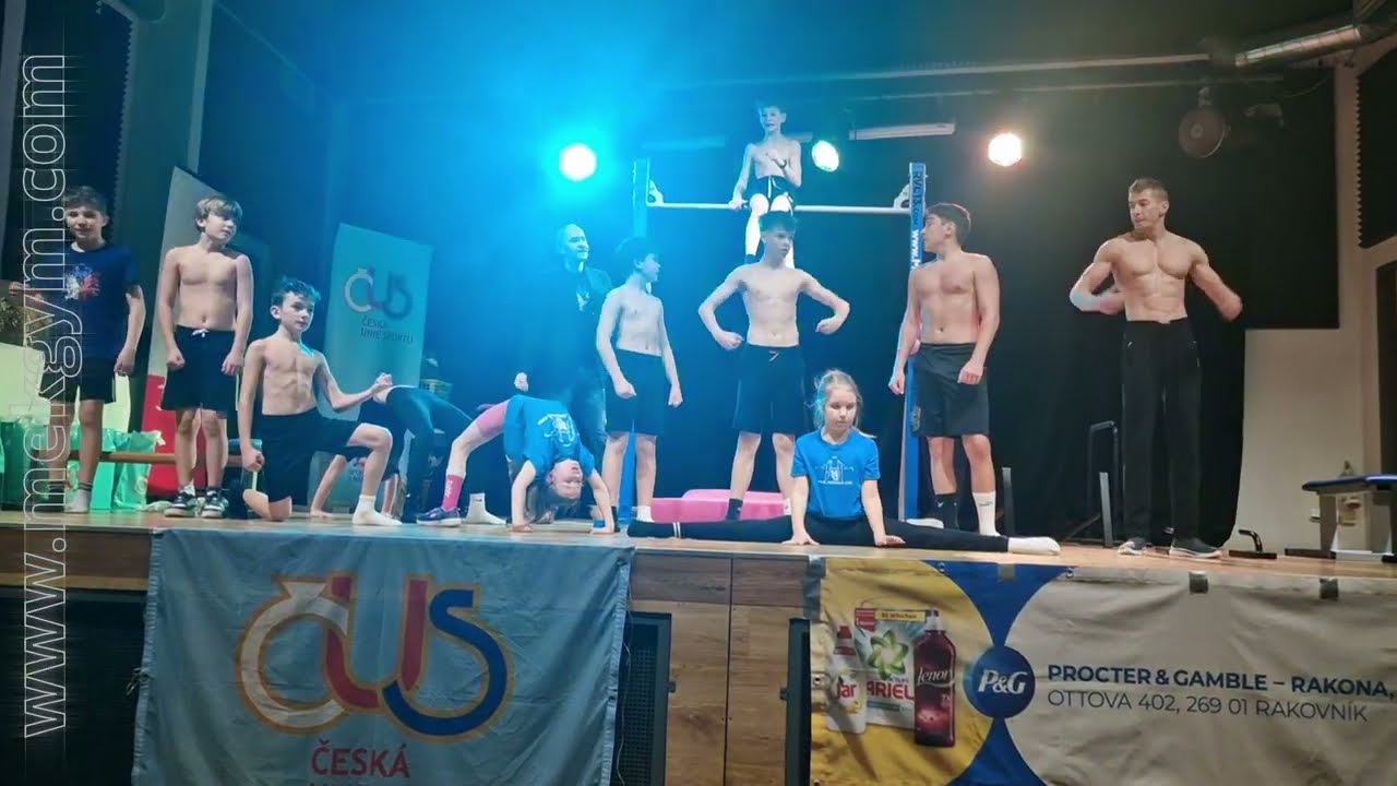 Exhibice Mek GYM Kalistenika