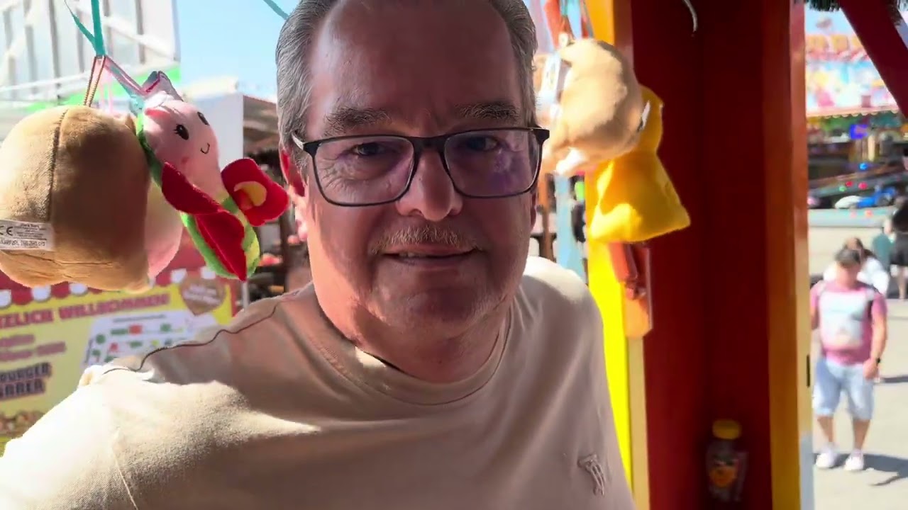 Augsburger Plärrer-Umzug 2024 - zu Gast auf dem Wagen der Schausteller