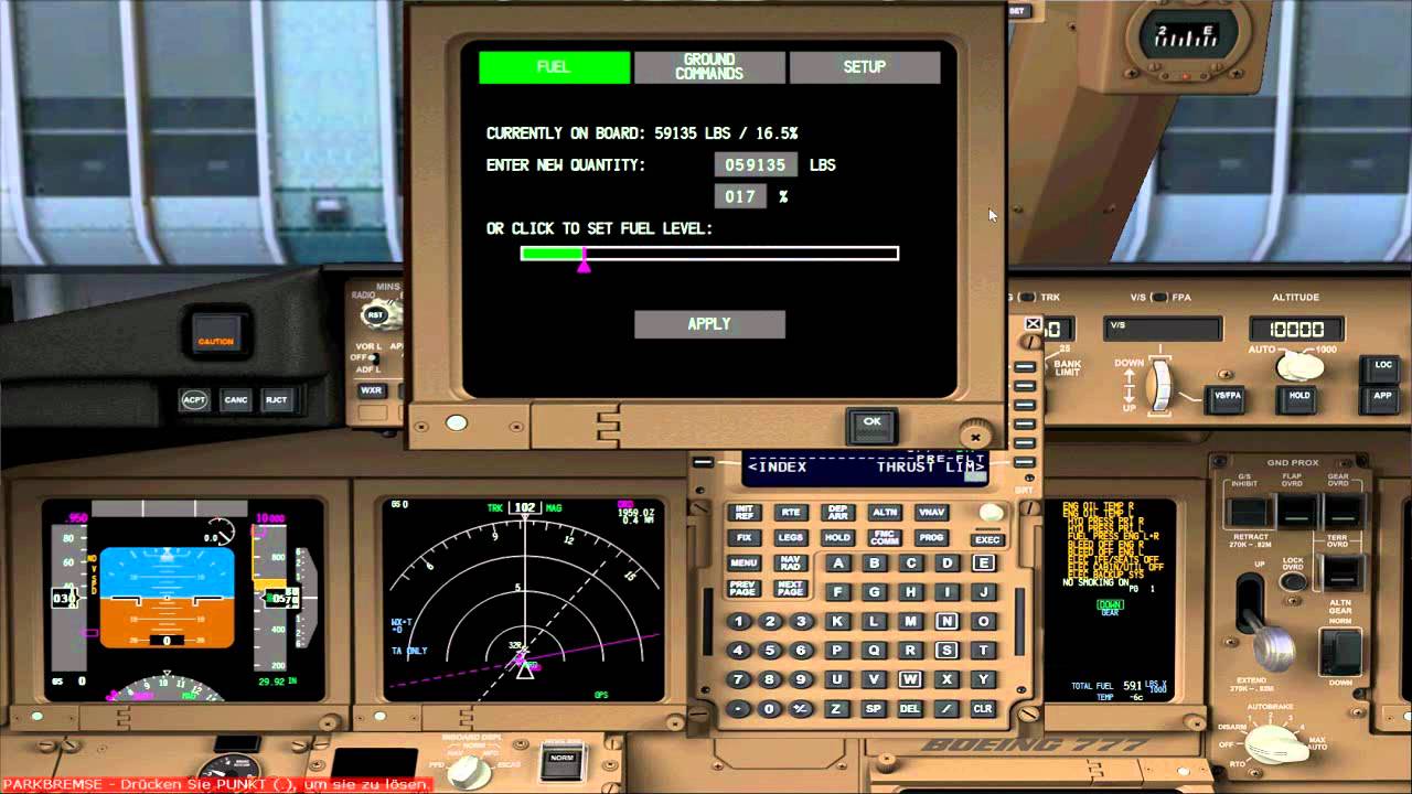 PSS 777 Tutorial Flight [GERMAN] part 1