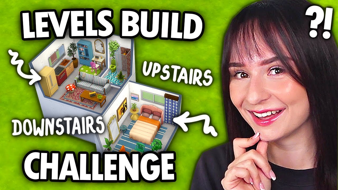 Пробуем выполнить строительное задание «НАВЕРХУ или ВНИЗУ» в The Sims 4