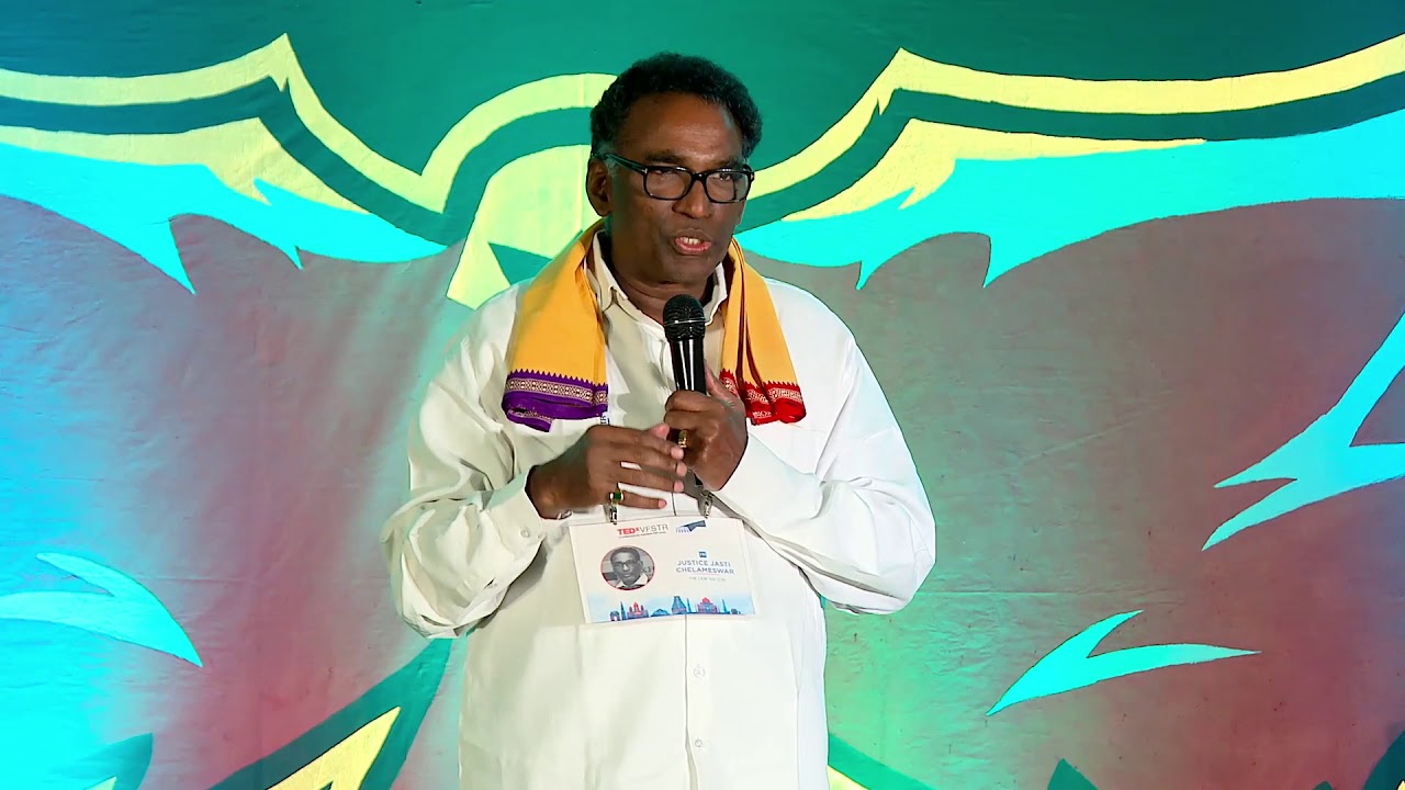 Young into Politics for Better Tomorrow | Jasti Chelameswar | TEDxVFSTR