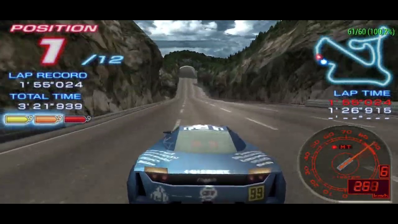 Ridge Racer 2 - World Tour EX Playthrough Pt 5(PPSSPP)