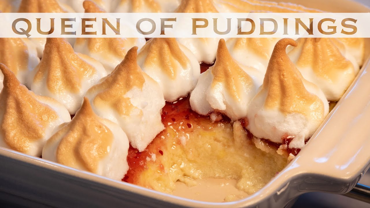 Traditional English Queen of Puddings | Easy Platinum Jubilee Pudding