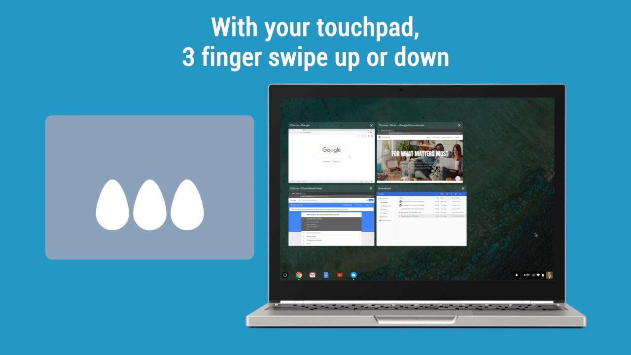How to use your Chromebook Touchpad
