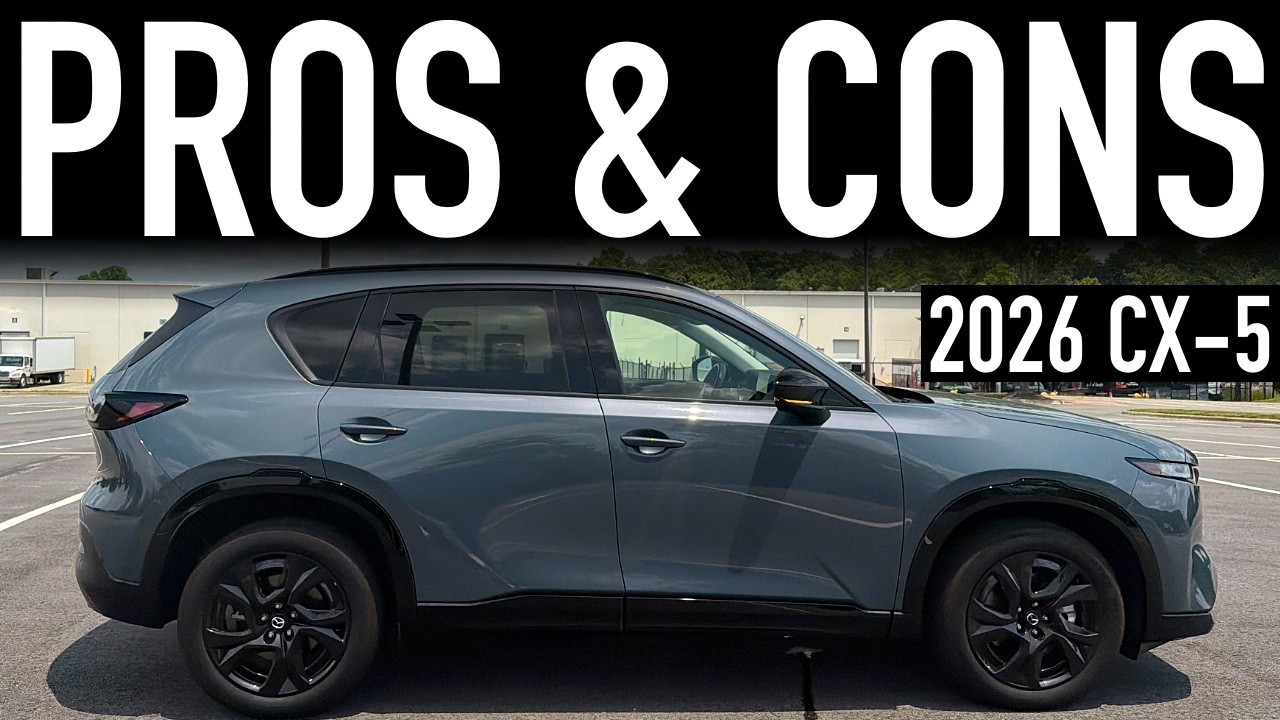 Плюсы и минусы Mazda CX-5 2026 года