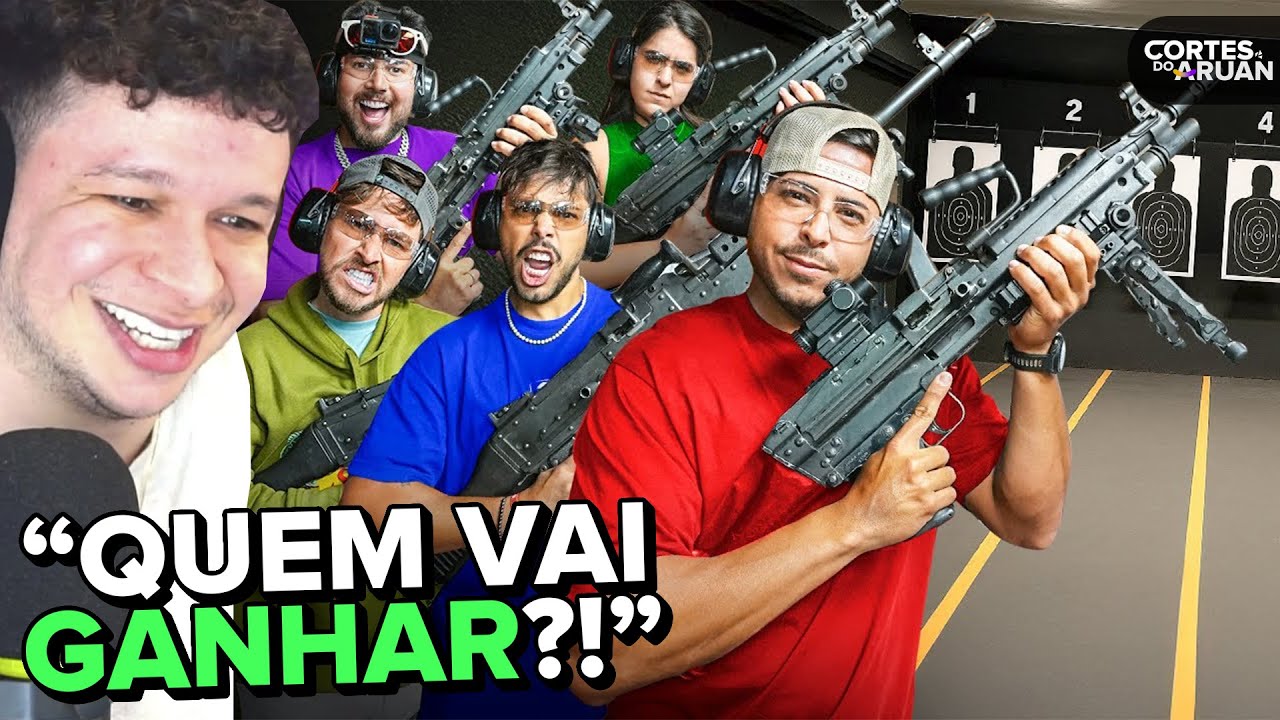 OS CAÇADORES DE LENDAS FIZERAM UM TREINAMENTO DE TIRO NOS ESTADOS UNIDOS! - Cortes do Aruan