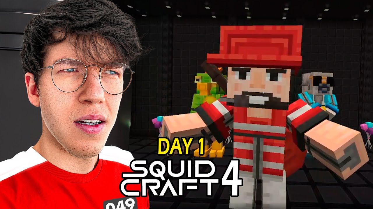 MUCHOS NERVIOS - Squid Craft Games 4 (Día 1)