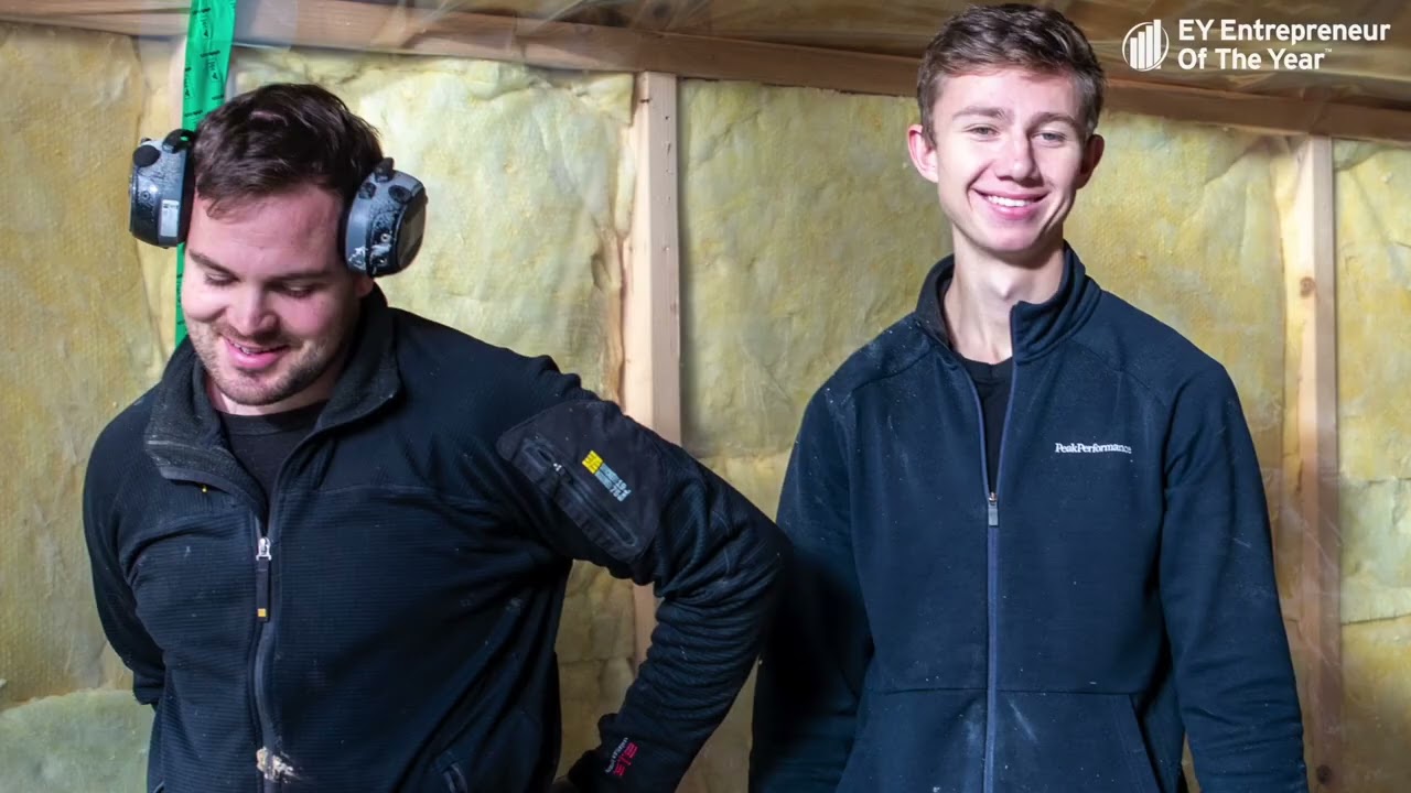 Njål og Cato Østerhus fra Øster Hus Gruppen - EY Entrepreneur Of The Year-finalist 2022