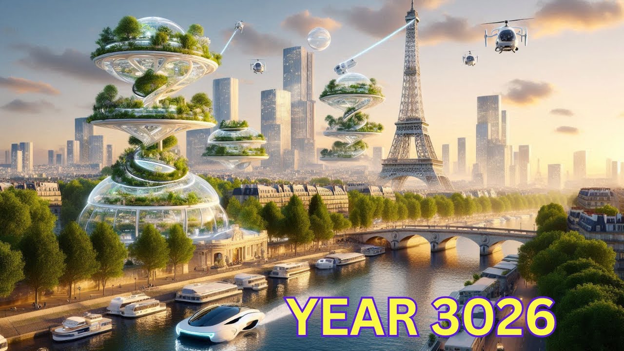 Future Cities 3026: Futuristic cities in 3026 | Sci-Fi AI Short Film (4k)