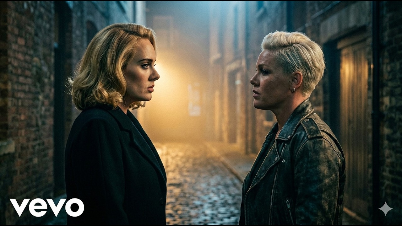Adele ft. P!nk - A Fragile Peace (AI Music Video)