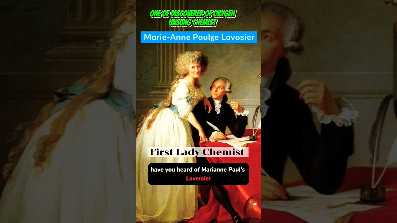 Marie-Anne Paulze Lavoisier : First Woman Chemist | #shorts #untoldstory
