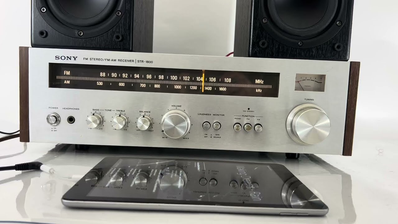 Sony STR-1800 FM AM Vintage Stereo Receiver
