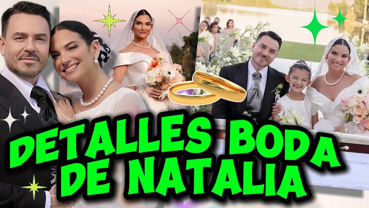💍👰 ASI FUE la romántica BODA de Natalia Jiménez | LOS DETALLES
