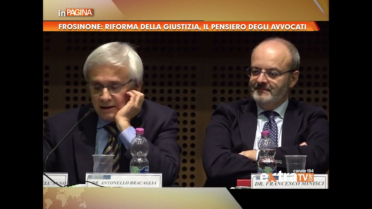 FROSINONE: RIFORMA DELLA GIUSTIZIA, IL PENSIERO DEGLI AVVOCATI