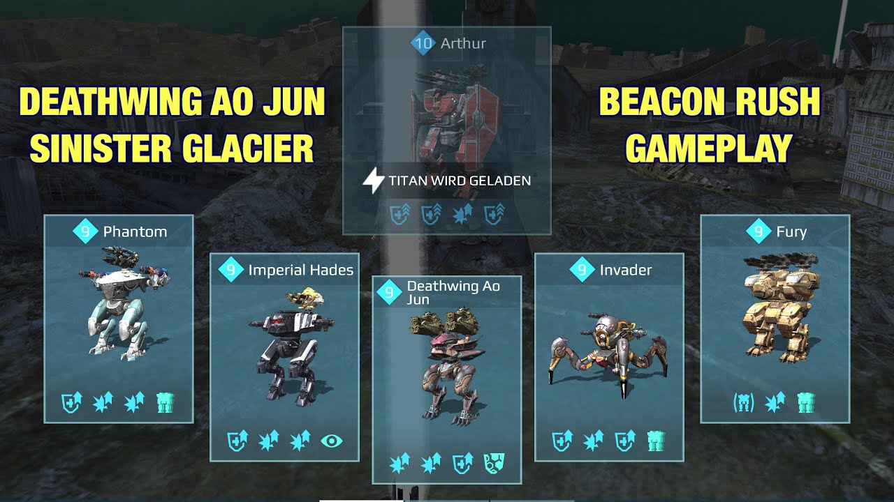 War Robots Ao Jun with Glacier dominates the Battlefield