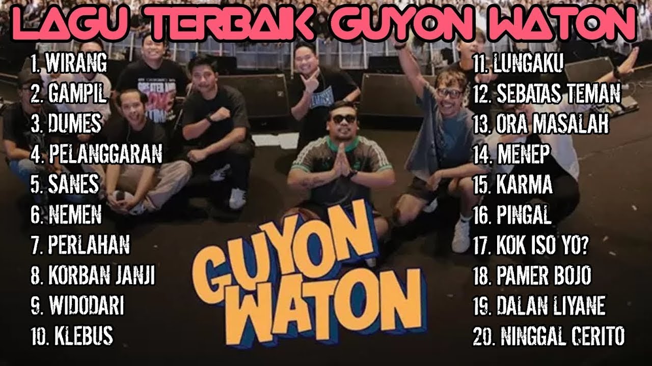 Guyon Waton Terbaru 2024 (Full Album)Lagu Jawa Terpopuler 2024|| Wirang ||Gampil ||Dumes